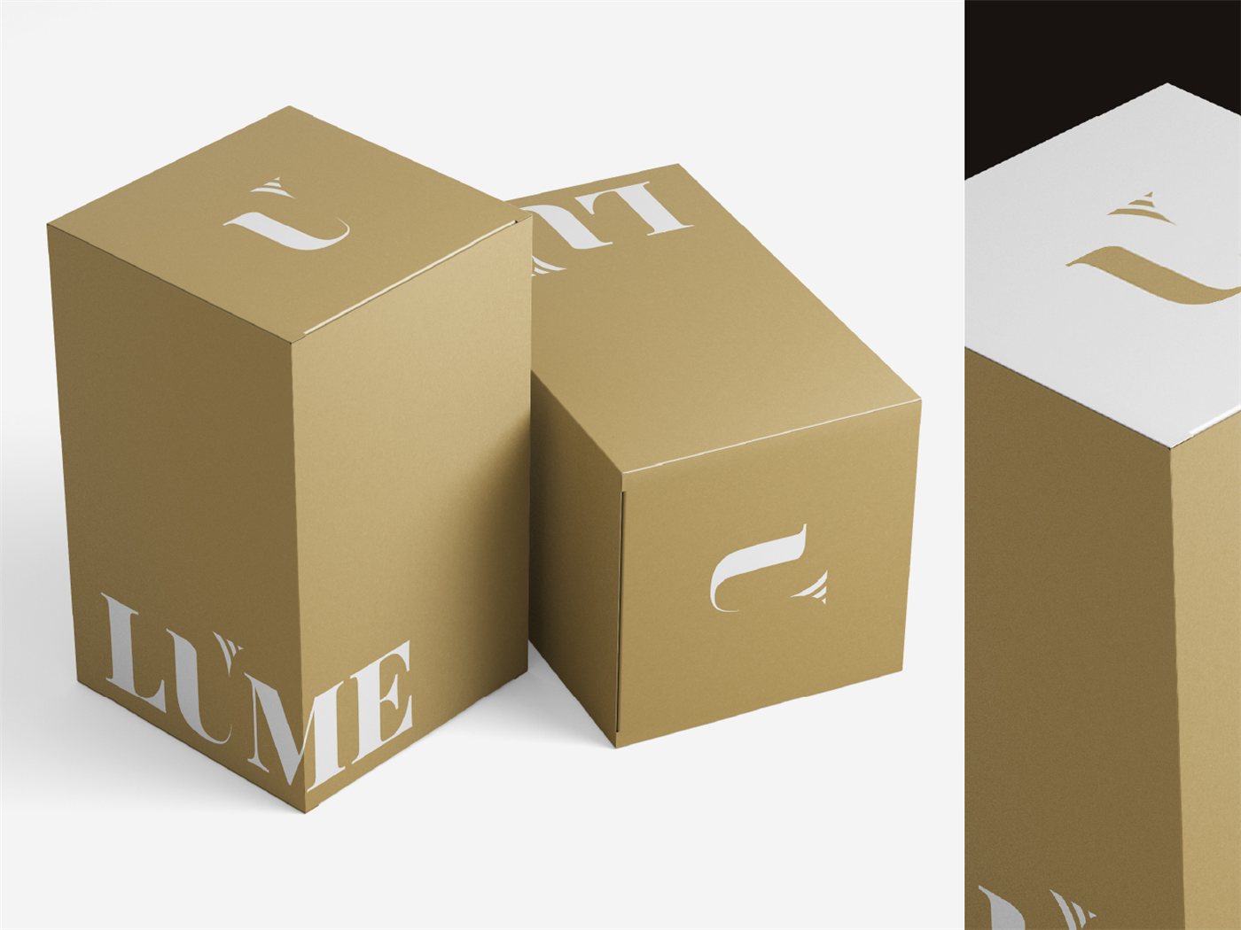 Linha de embalagens premium