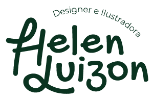 Helen Luizon - Designer e Ilustradora Logo