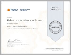 Design thinking for innovation - University of Virginia - 2021